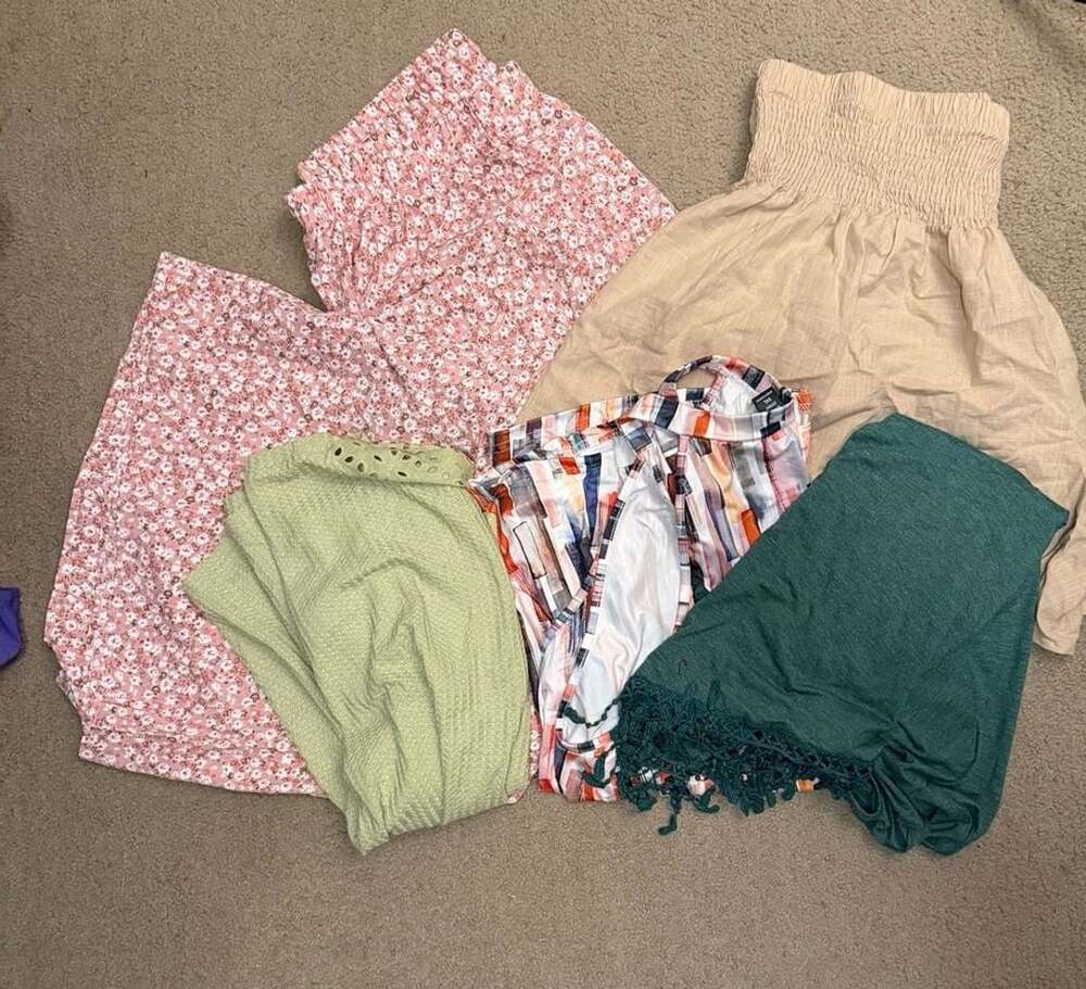 Shein Curve Plus Size 3Xl Clothing Lot Bundle Assorted Tops shorts & Pants